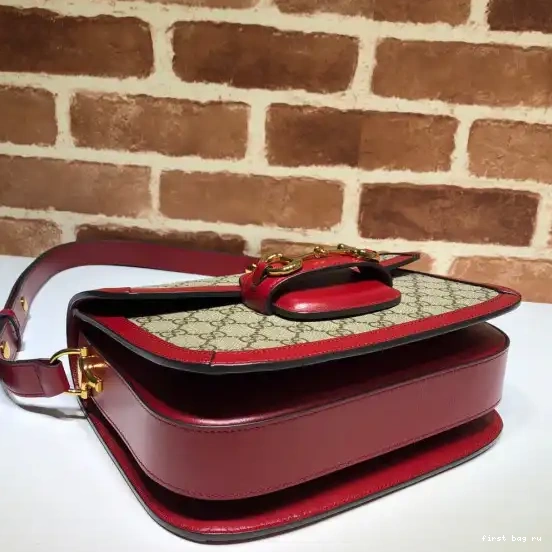 First bag ru GUCCI Horsebit shoulder 1955 bag 0701